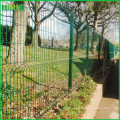 Factory price cheap and fine black garden fence curvy welded wire mesh fence